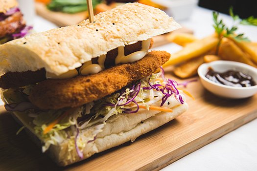 Catering Gympie Chicken Burger