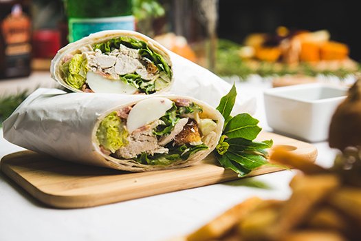 Catering Gympie Chicken Wrap